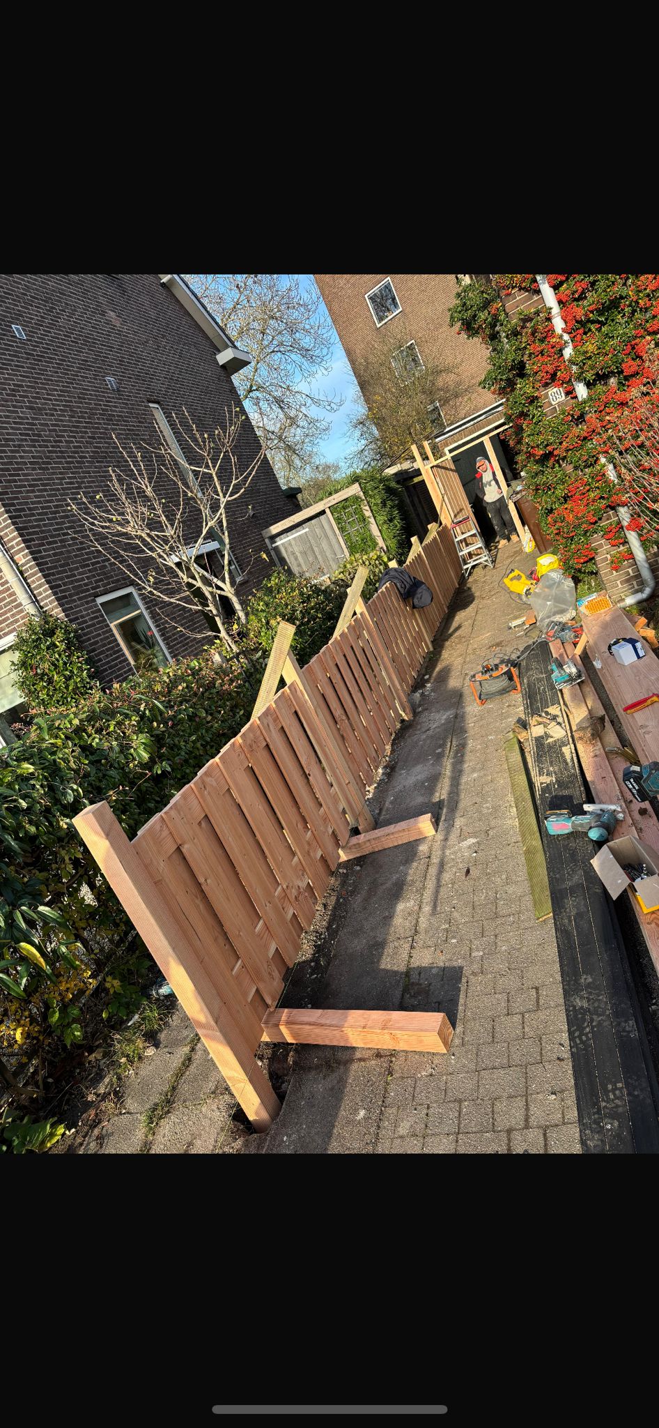 Schutting aanbrengen in Utrecht